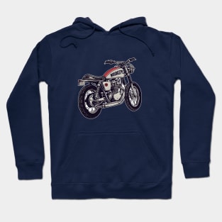 Classic Motorcycle Elegance Hoodie